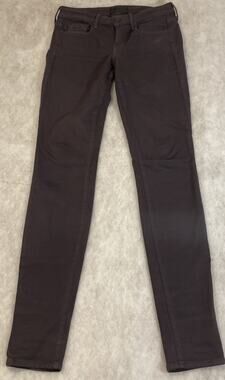 Vince Riley Skinny Legging Jeans 25 Dark Pewter Gray
